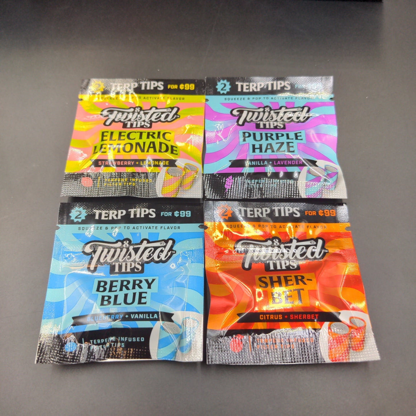 Twisted Tips - Terpene Infused Filters - Avernic Smoke Shop