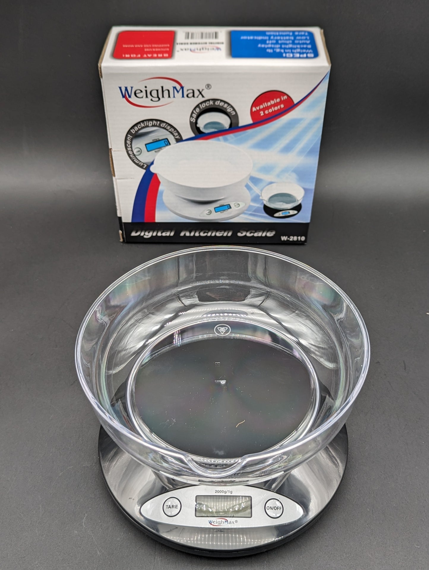 WeighMax Digital Kitchen Scale 2000g/1g