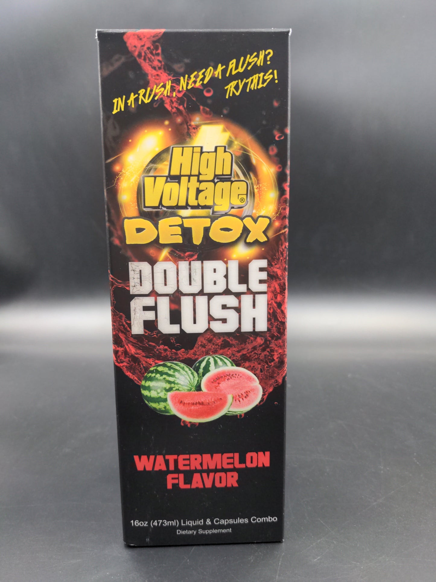High Voltage Detox Double Flush Watermelon