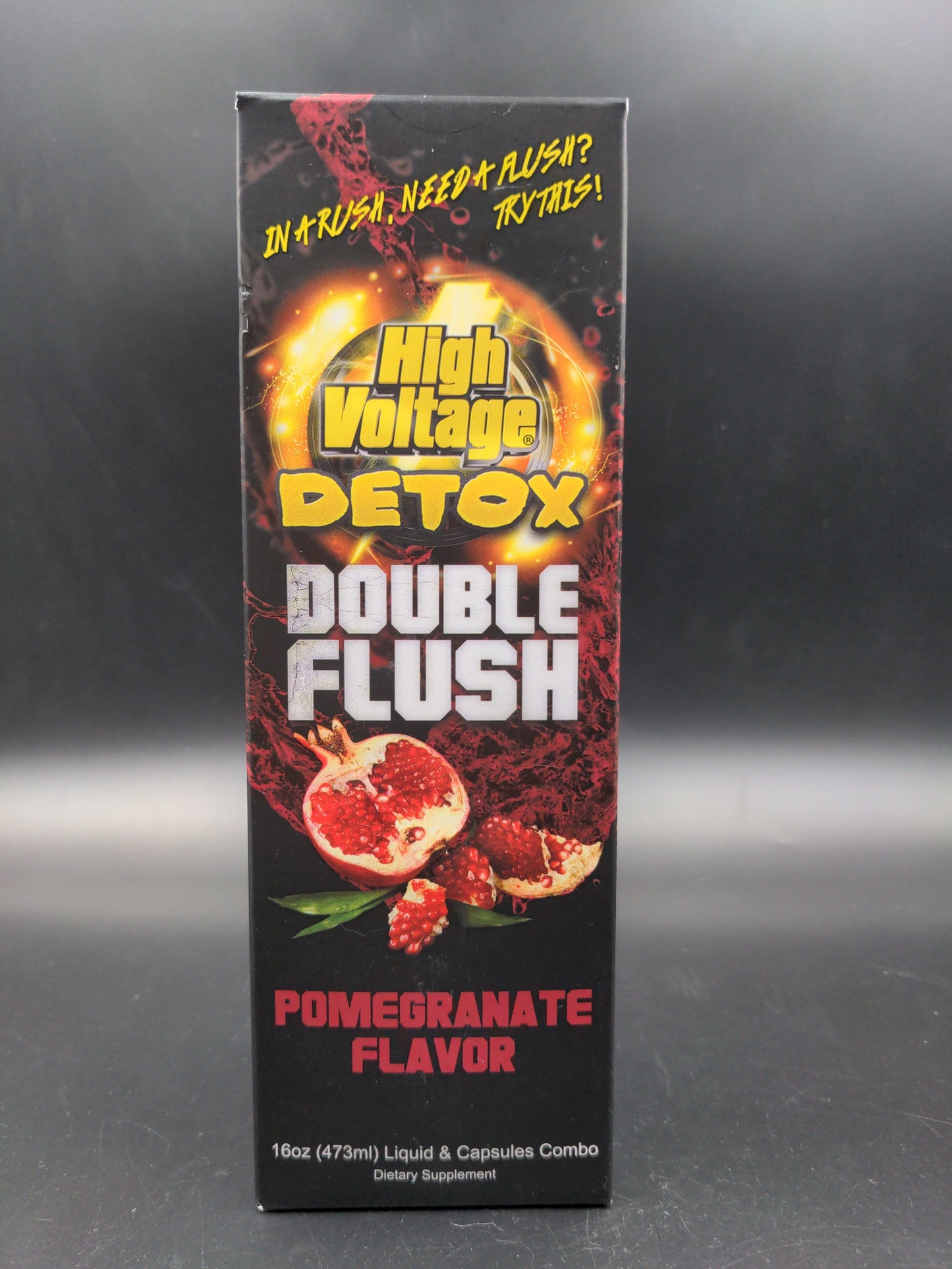 High Voltage Detox Double Flush Pomegranate