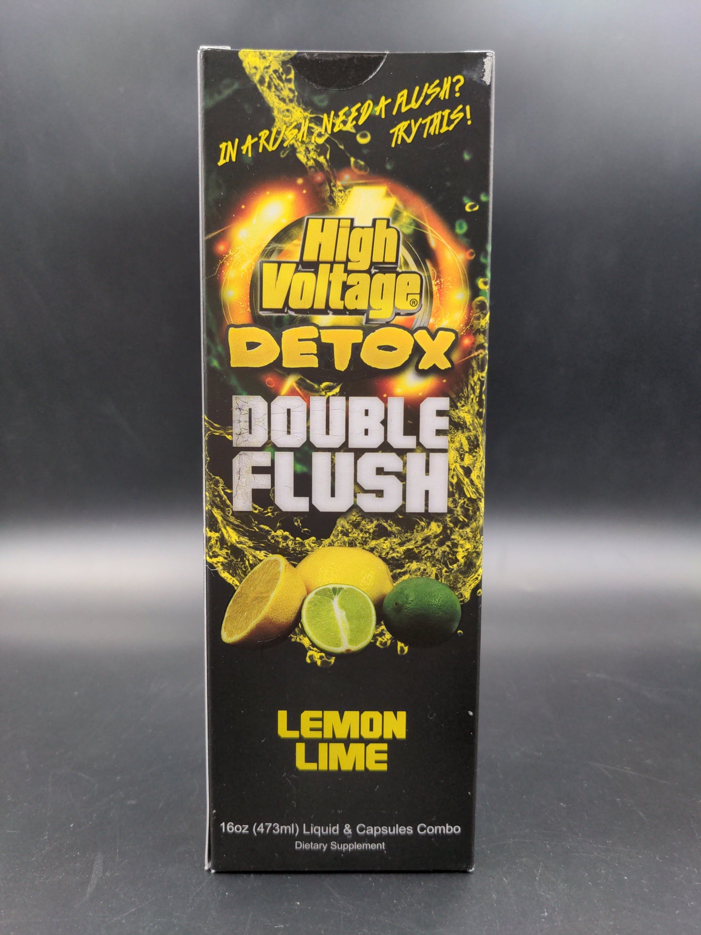 High Voltage Detox Double Flush Lemon Lime