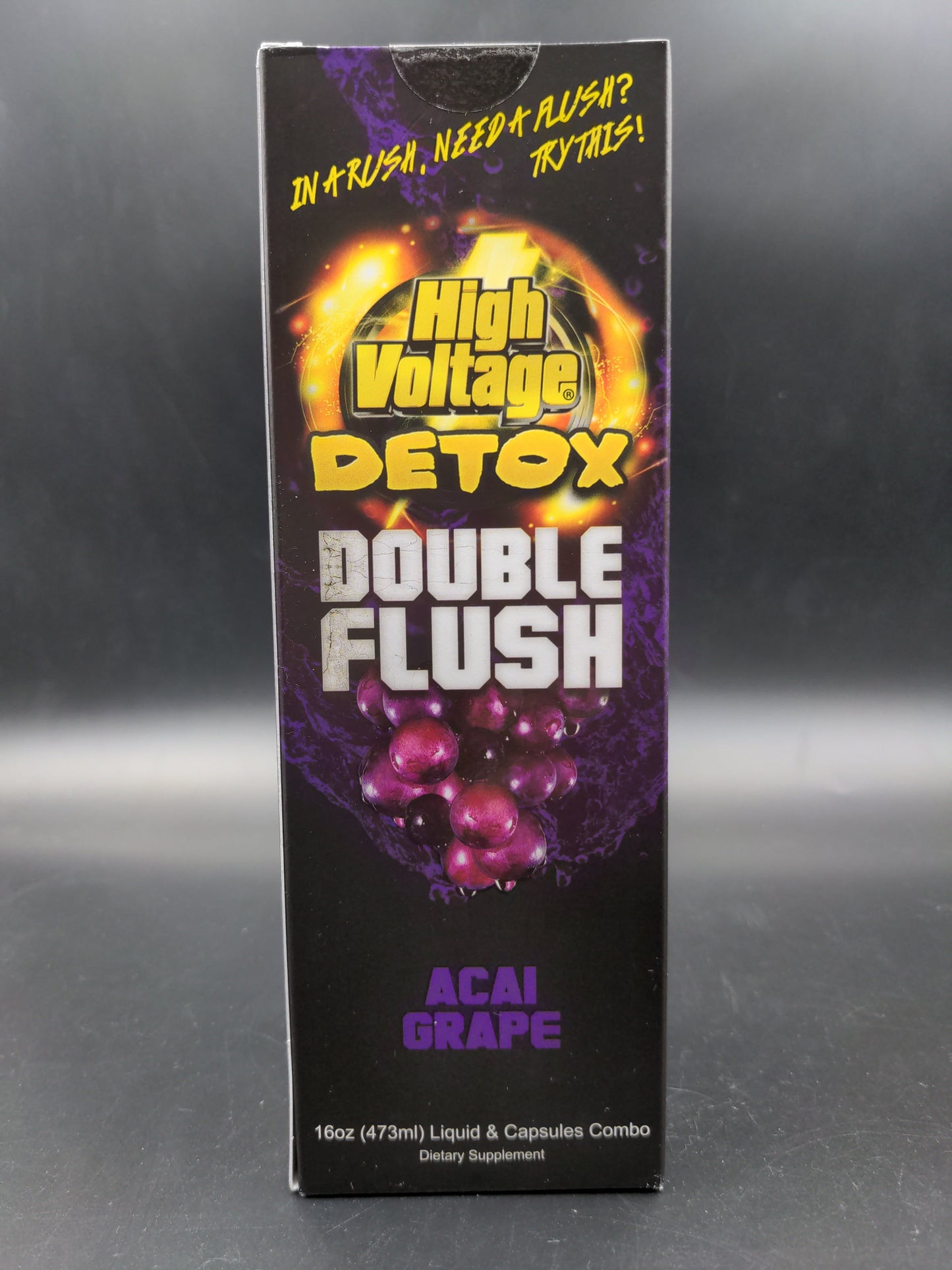 High Voltage Detox Double Flush Acai Grape