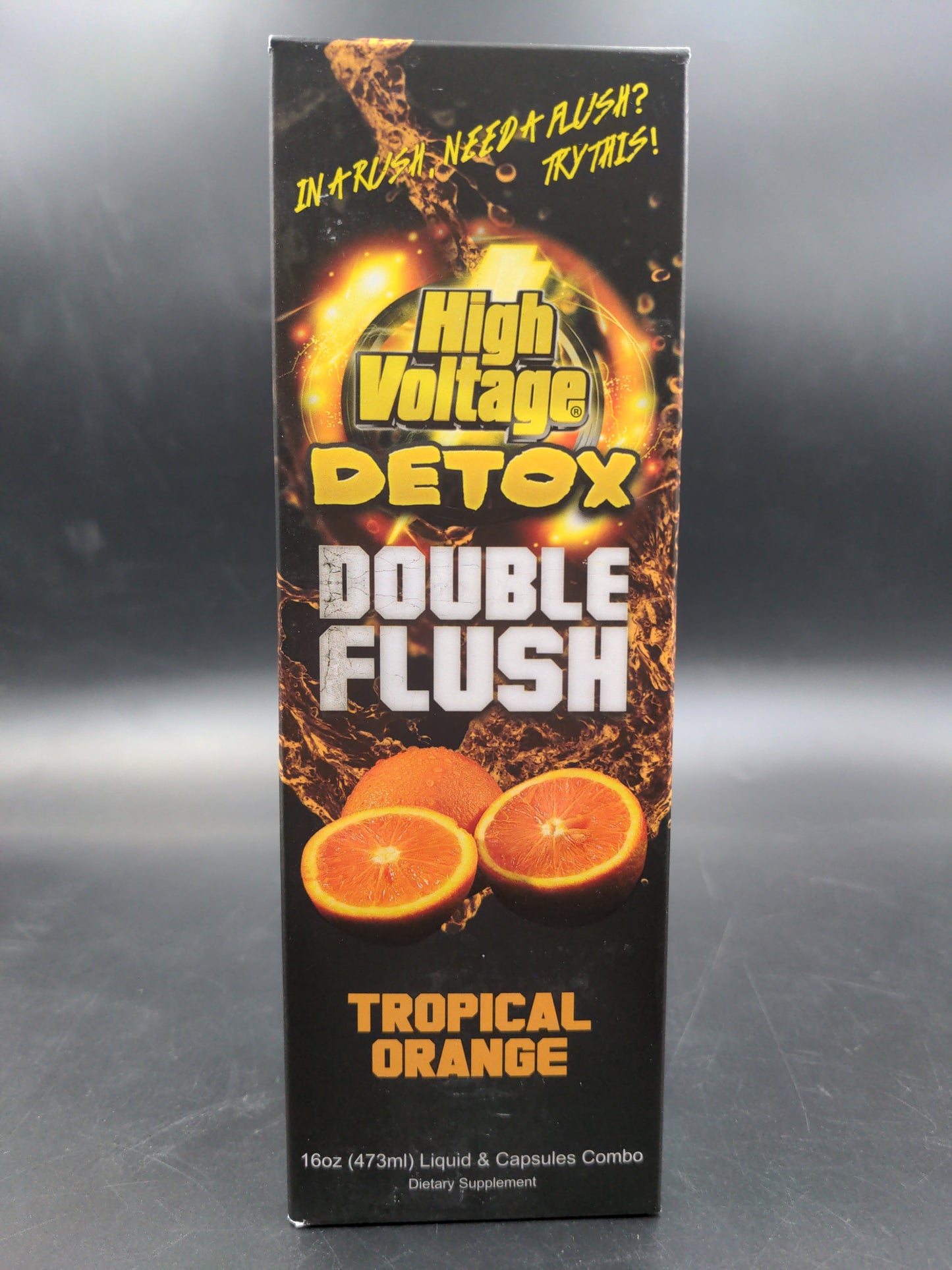 High Voltage Detox Double Flush Tropical Orange