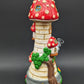 10" 3D Mushroom Tower Beaker Bong
