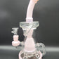 10.5" Four Pillar Hollow foot Recycler - Avernic Smoke Shop