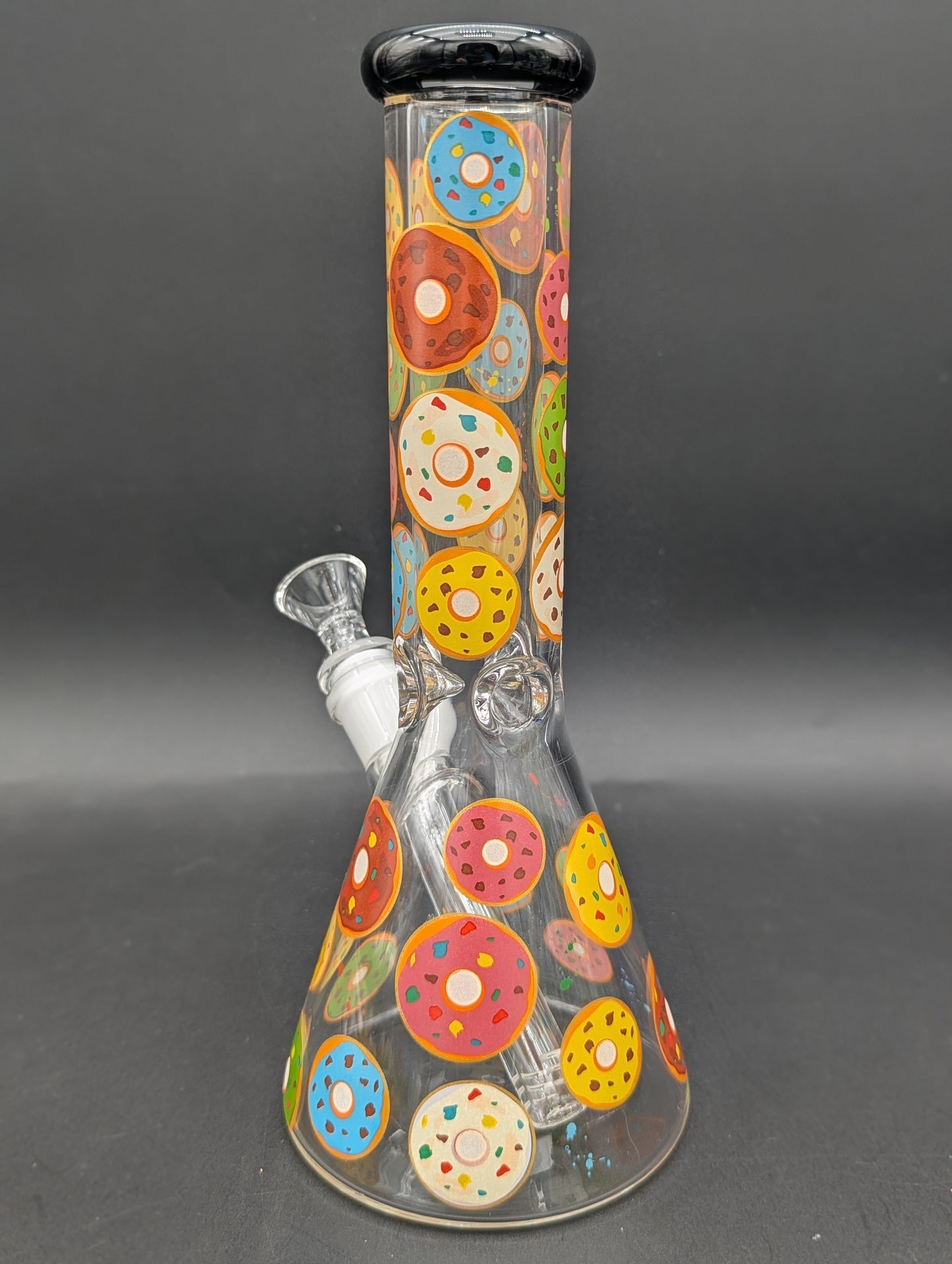 10" Classic Beaker w/ Donuts