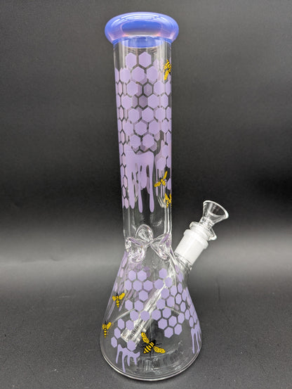 10" Classic Beehive Beaker Bong-Avernic Smoke Shop