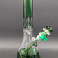 10" Color Drip Beaker Bong