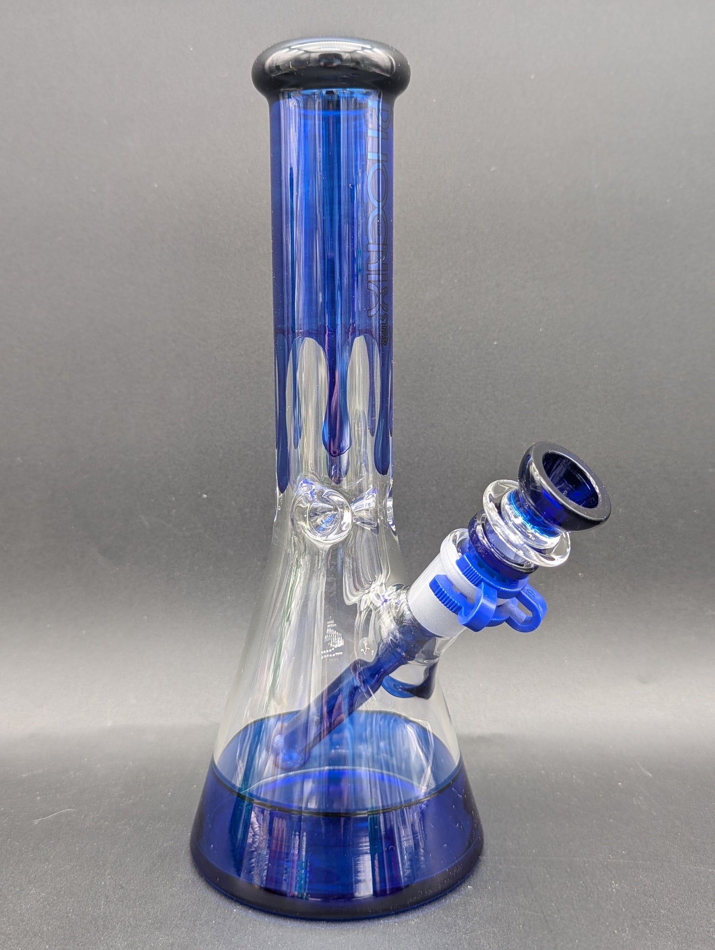 10" Color Drip Beaker Bong