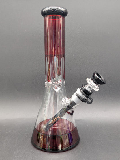 10" Color Drip Beaker Bong