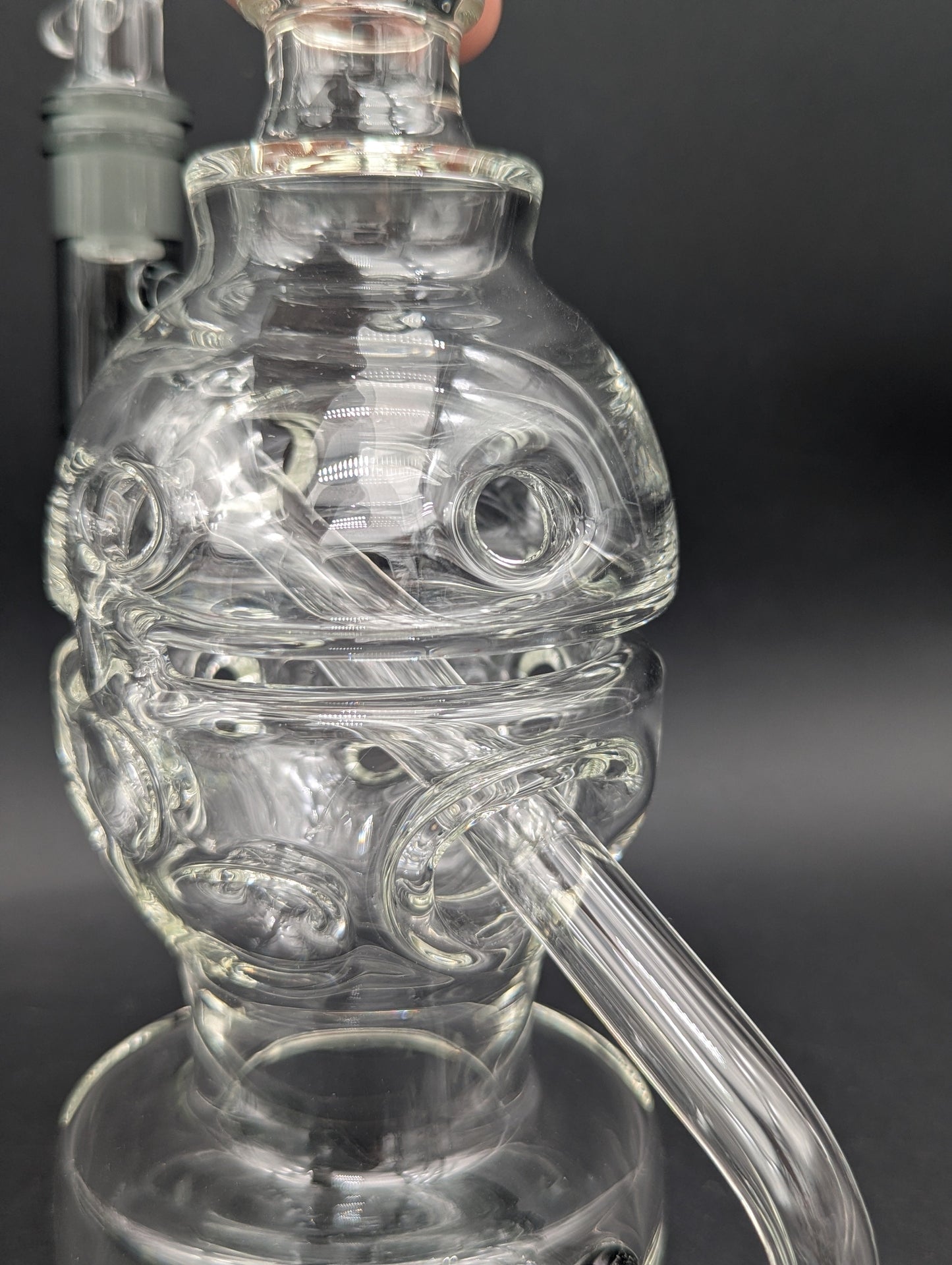 10" Fab Egg Inline Water Pipe