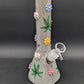 10" Fully Jeweled Kitty Beaker Bong-Avernic Smoke Shop