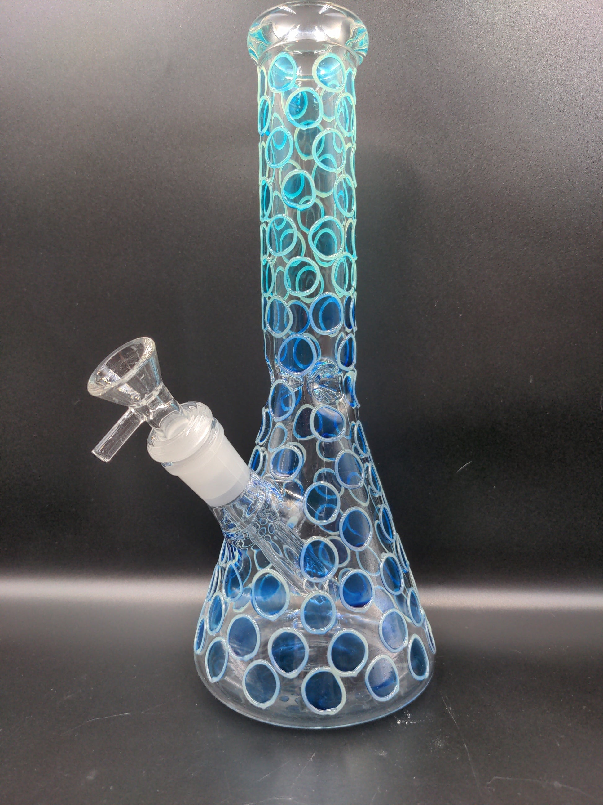 10" Glow in the Dark Bubble Beaker Bong-Avernic Smoke Shop