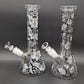 10" Glow in the Dark Designer Beaker Bong-Avernic Smoke Shop