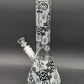 10" Glow in the Dark Designer Beaker Bong-Avernic Smoke Shop