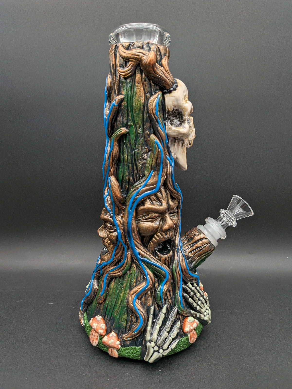 10" Haunted Tree 3D Beaker Bong