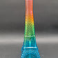 10" Rainbow Eiffel Tower Water Pipe