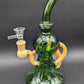 10" Sphere Recycler Bong w/ Color