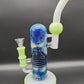10.5" Designer Glass Sidecar Bubbler-Avernic Smoke Shop