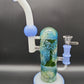 10.5" Designer Glass Sidecar Bubbler-Avernic Smoke Shop