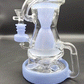 10.5" Four Pillar Hollow foot Recycler - Avernic Smoke Shop