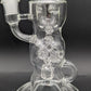 11" Clear Swiss Sphere Recycler Bong-Avernic Smoke Shop