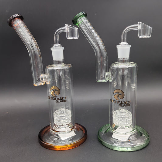 11" Tsunami Shower Head Concentrate Rig-Avernic Smoke Shop
