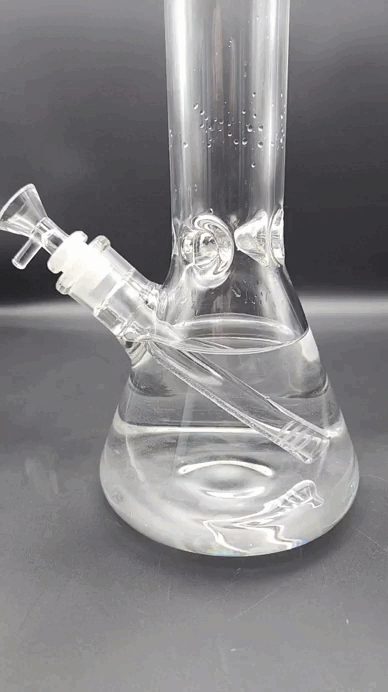 12" Classic Clear Beaker Bong-Avernic Smoke Shop