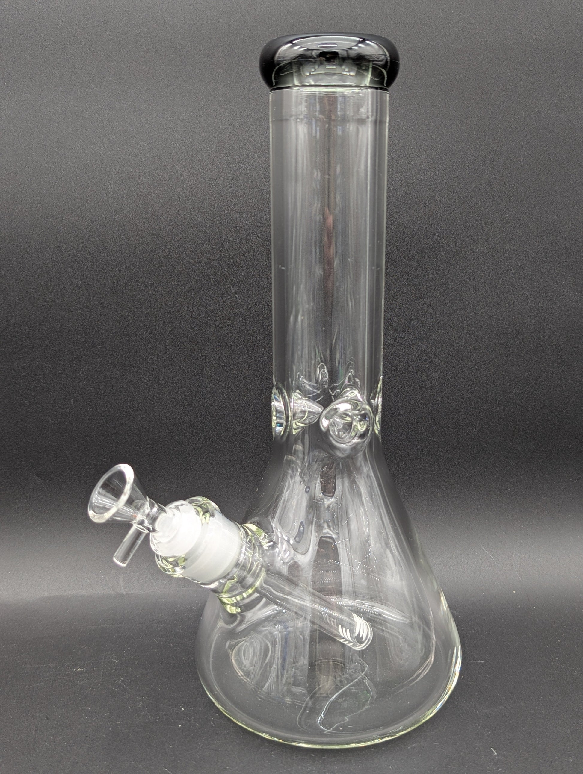 12" Color Lip Beaker Bong 9mm Thick-Avernic Smoke Shop
