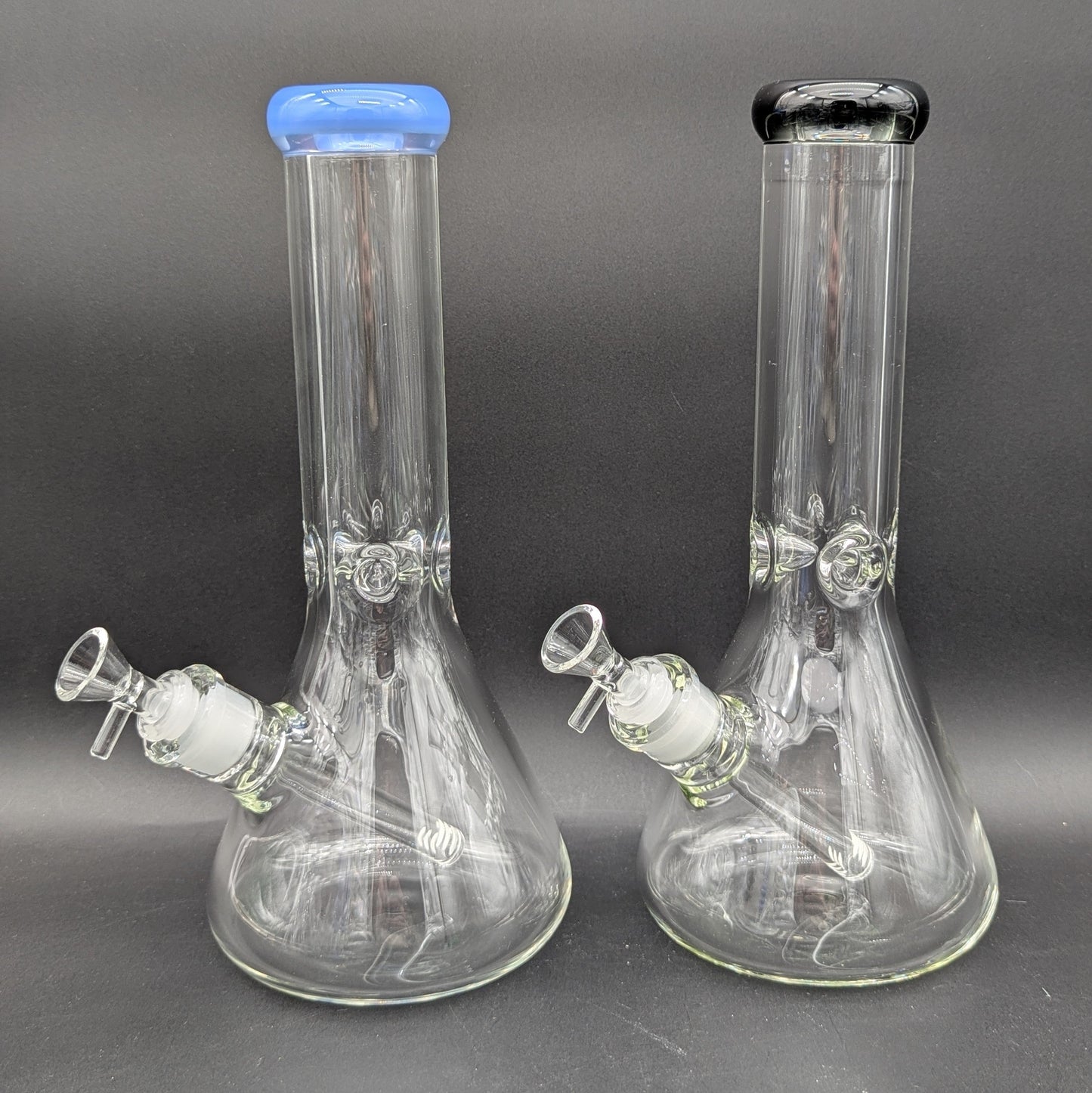12" Color Lip Beaker Bong 9mm Thick-Avernic Smoke Shop