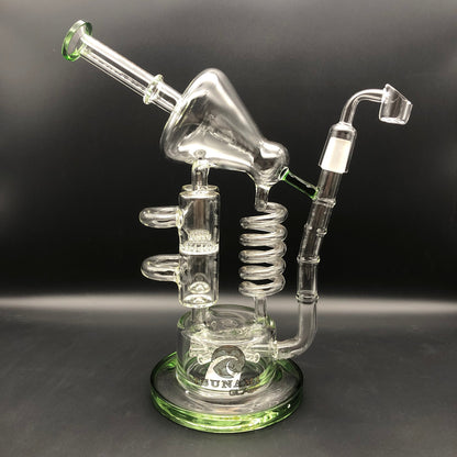 12" Tsunami Sprinkler Honeycomb Twist Recycler-Avernic Smoke Shop