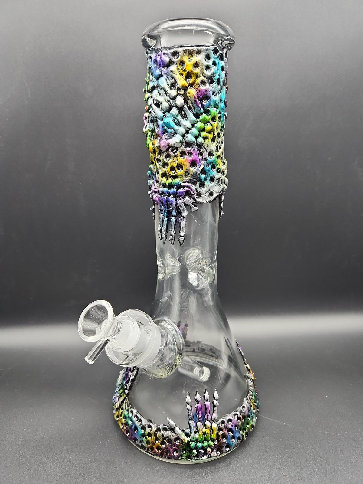 13" 3D Graphic Beakers Assorted Designs-Avernic Smoke Shop