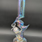 13" Iridescent Double Kinked Bong-Avernic Smoke Shop