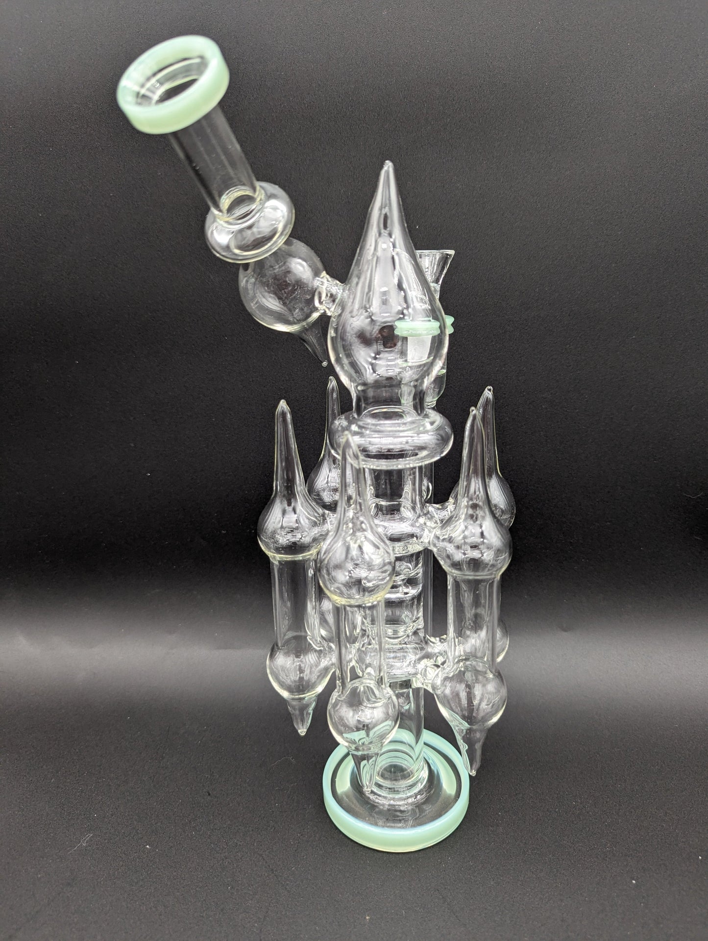 13" Microscope Tower Bong w/ Restriction