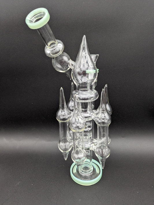 13" Microscope Tower Bong w/ Restriction