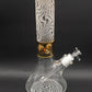 13" Wavy Sandblasted Color Accent Beaker