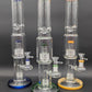 13.5" Dual Matrix Straight Tube Bong-Avernic Smoke Shop