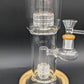 13.5" Dual Matrix Straight Tube Bong-Avernic Smoke Shop