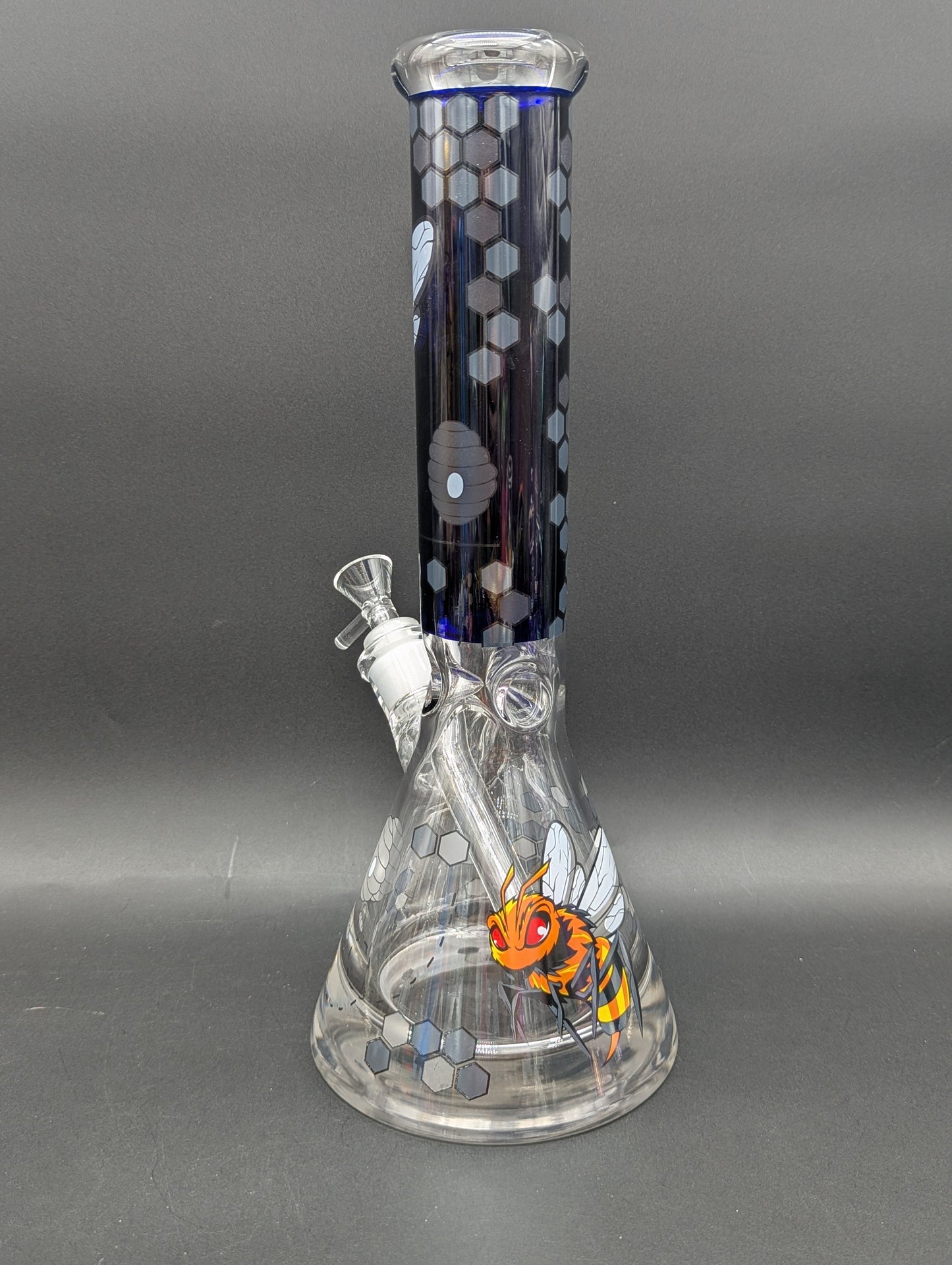 14" Bee Beaker Bongs 9mm Thick-Avernic Smoke Shop