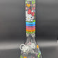 14" Colorful Kitty Graphic Beaker Bongs-Avernic Smoke Shop