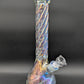 14" Iridescent Twist Beaker Bong 5mm-Avernic Smoke Shop