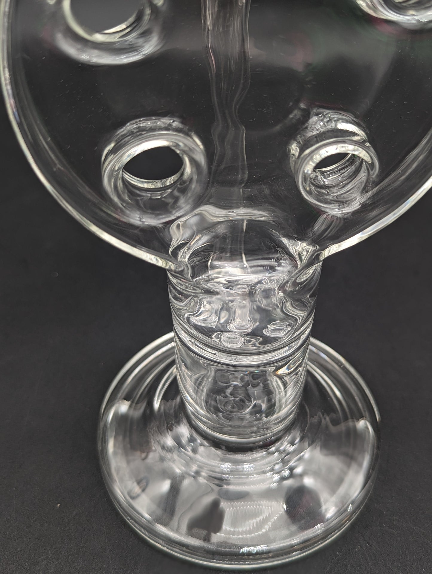 14.5" 5 Hole Swiss Disc Bong