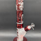 14.5" Sandblasted Holofoil Straight Tube-Avernic Smoke Shop