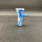 14mm Marbled Design w/ Handle Herb Slide