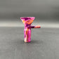 14mm Marbled Design w/ Handle Herb Slide