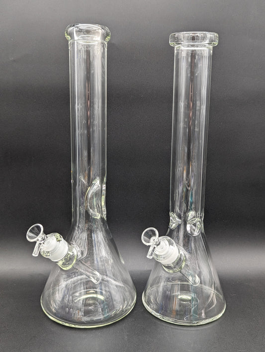 16" Classic Clear Beaker Bong 50x5mm