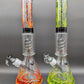 16" Wig Wag Coil Perc Beaker Bong