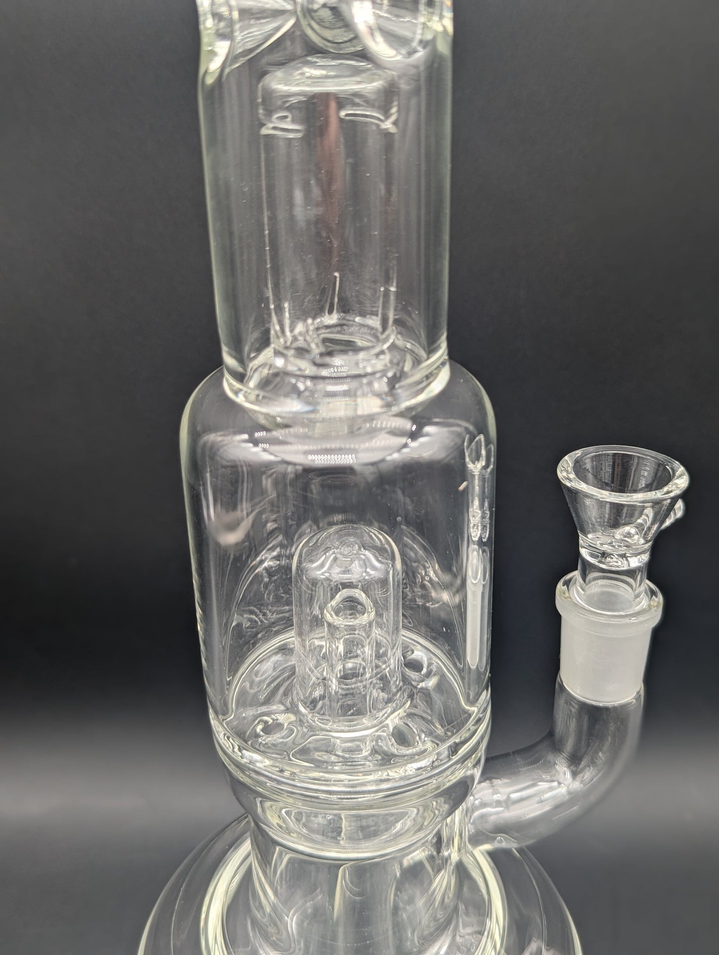 17" Clear Glass Super Can Bong-Avernic Smoke Shop
