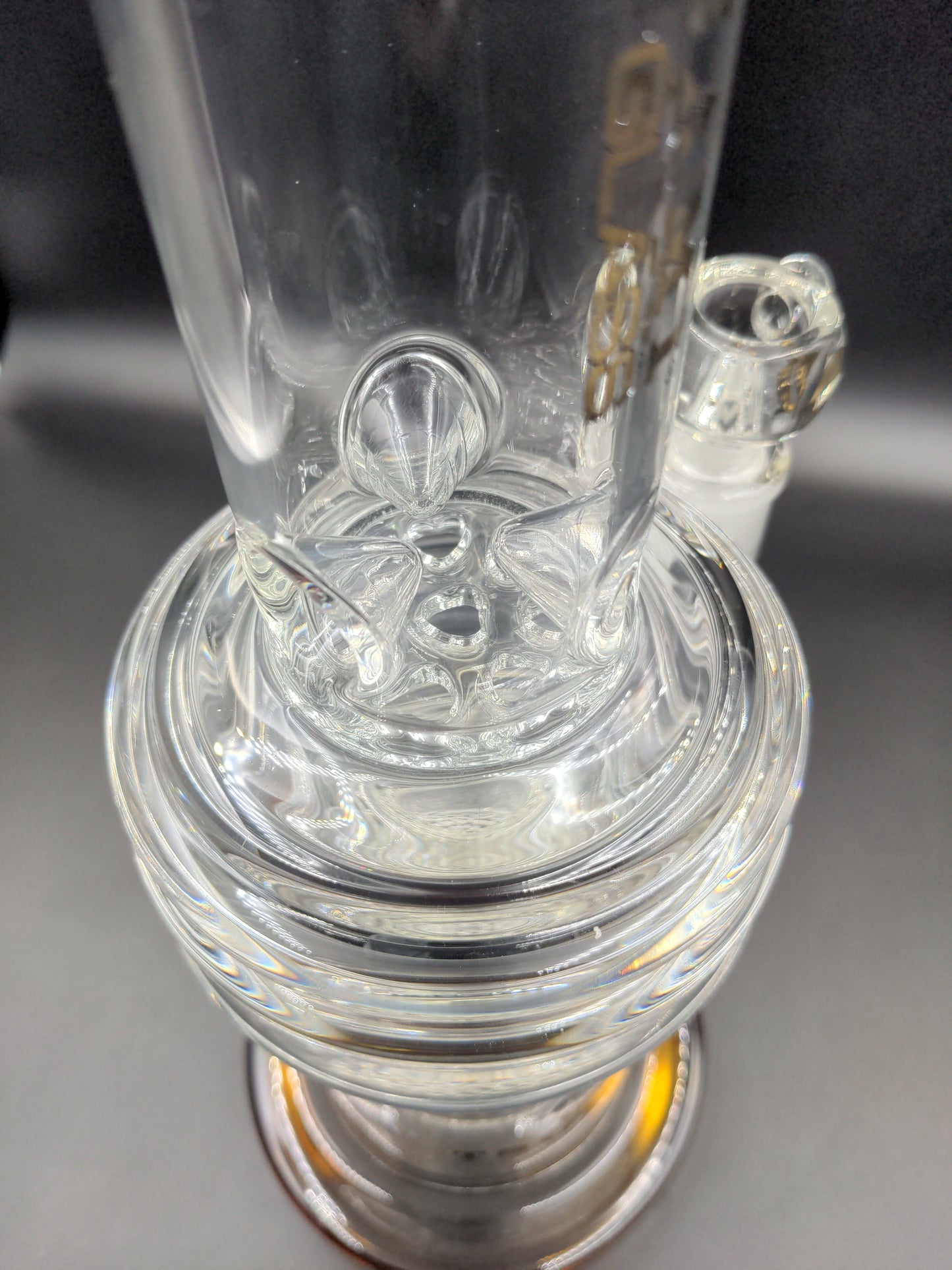 17" Tsunami Triple Honeycomb Heart Perc - Avernic Smoke Shop