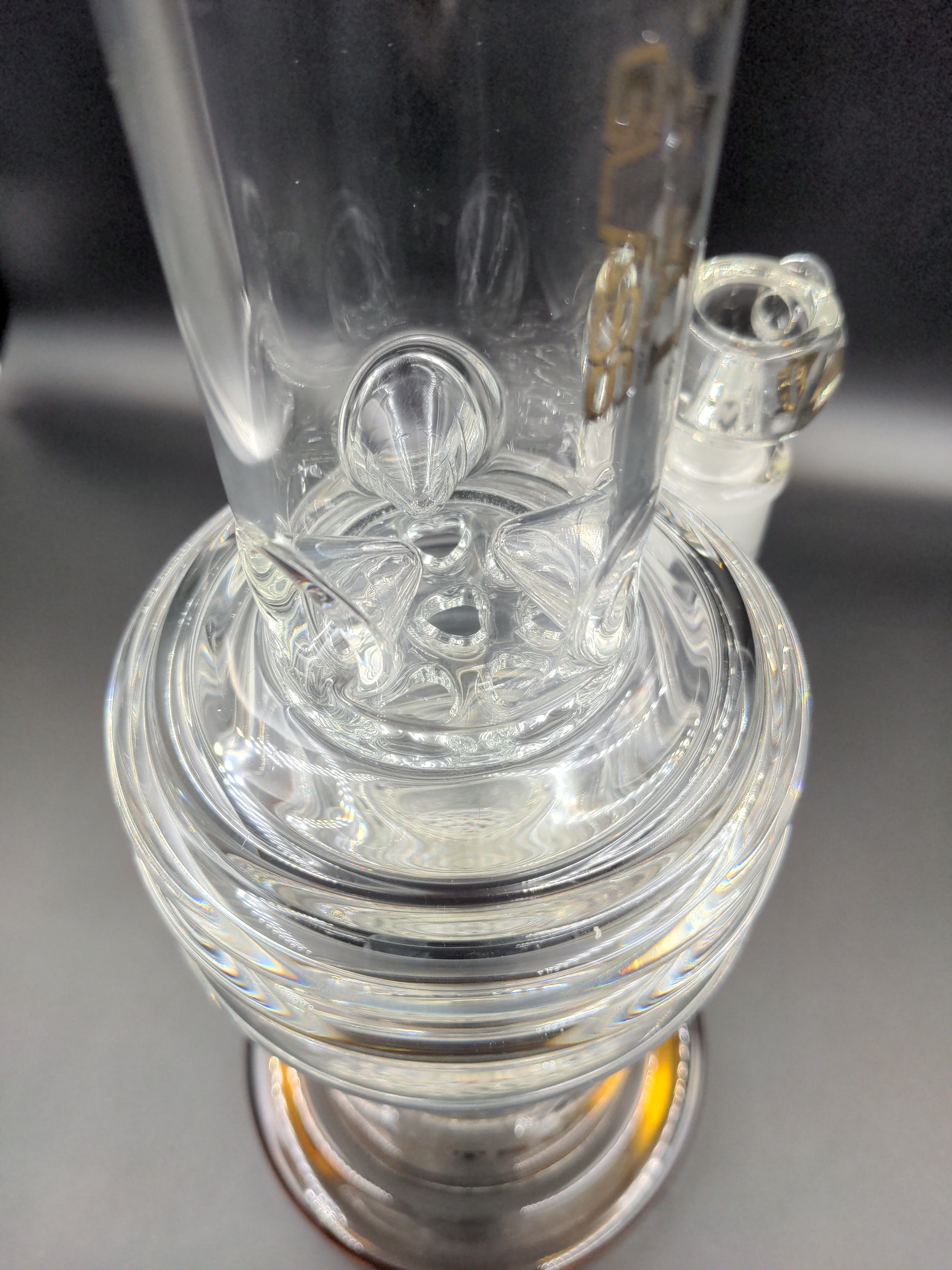 17" Tsunami Triple Honeycomb Heart Perc - Avernic Smoke Shop